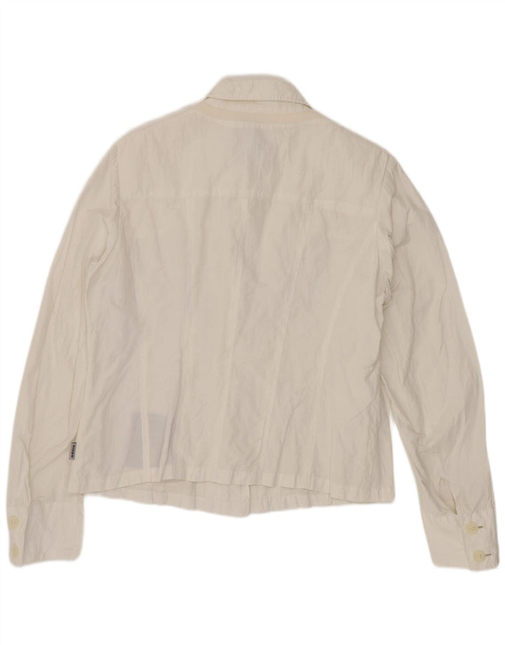 Geox Womens Utility Jacket UK 14 Large White
