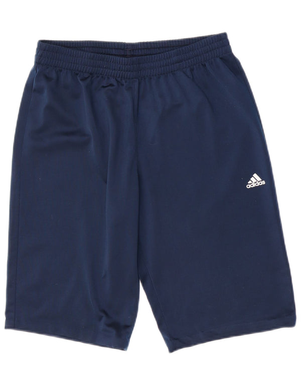 Adidas Boys Sport Shorts 15-16 Years  Navy Blue Polyester