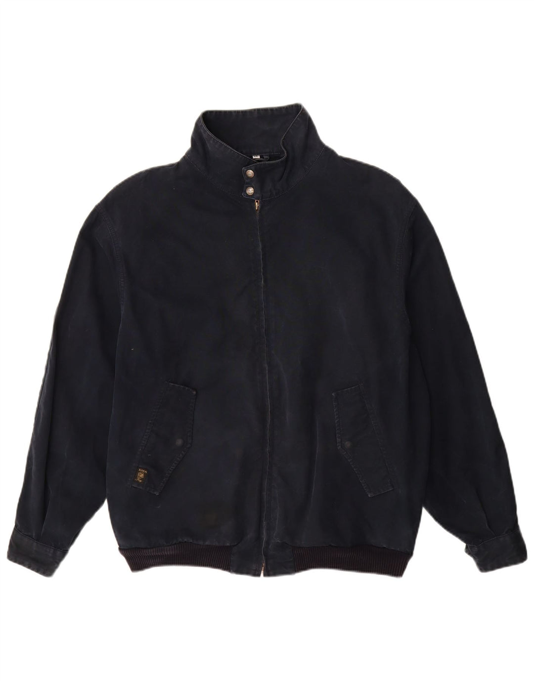 FAY Mens Bomber Jacket UK 42 XL Navy Blue