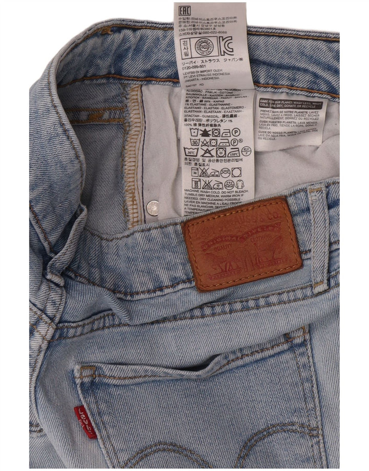LEVI'S Womens 715 Bootcut Jeans W28 L30 Blue Cotton
