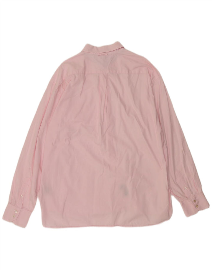 TOMMY HILFIGER Mens Shirt 2XL Pink Cotton