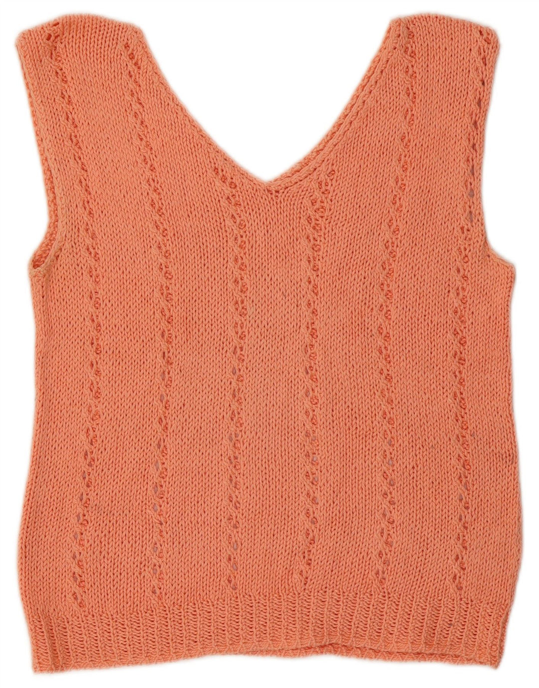 VINTAGE Womens Vest Tank Top UK 14 Medium Pink