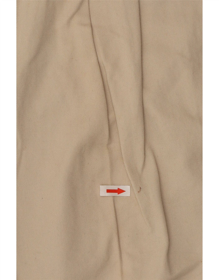 Eddie Bauer Mens Pegged Chino Trousers W34 L30 Beige Cotton