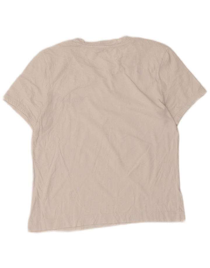 Zara Womens T-Shirt Top UK 12 Medium White