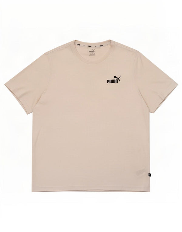 Puma Mens T-Shirt Top 2XL White Cotton
