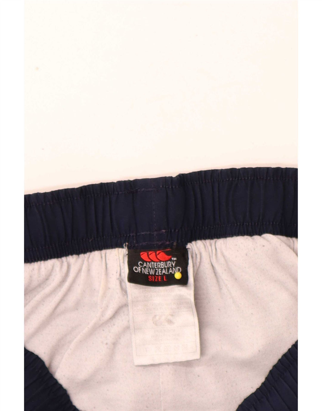 Canterbury Mens Graphic Windbreaker Trousers Large Navy Blue Polyester