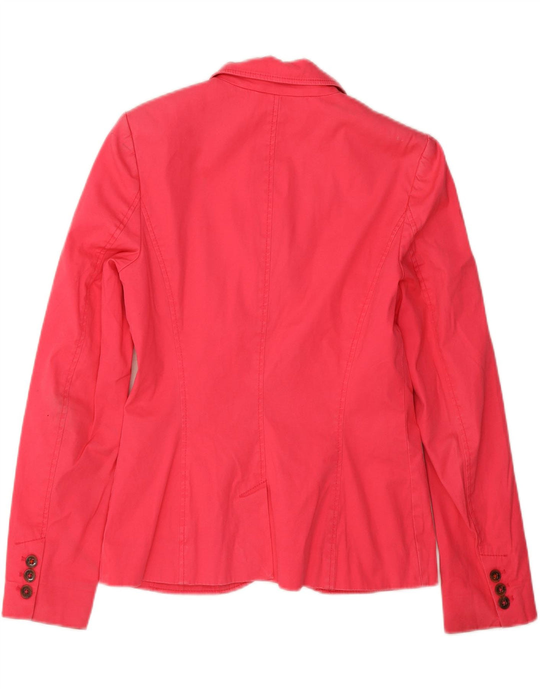 ESPRIT Womens 2 Button Blazer Jacket UK 10 Small  Pink Cotton Vintage Esprit and Second-Hand Esprit from Messina Hembry 