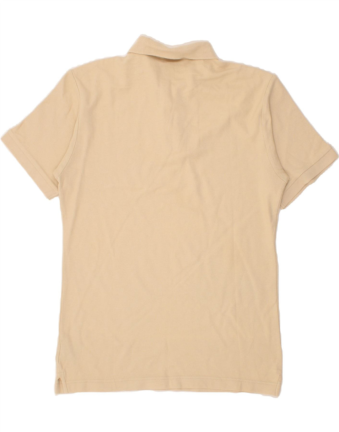 FILA Mens Polo Shirt Medium Beige Cotton Vintage Fila and Second-Hand Fila from Messina Hembry 