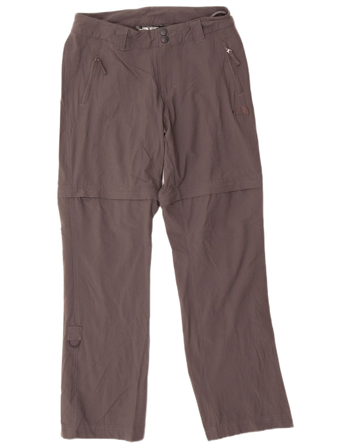 The North Face Womens Straight Hiking Trousers US 6 Medium W30 L32 Grey