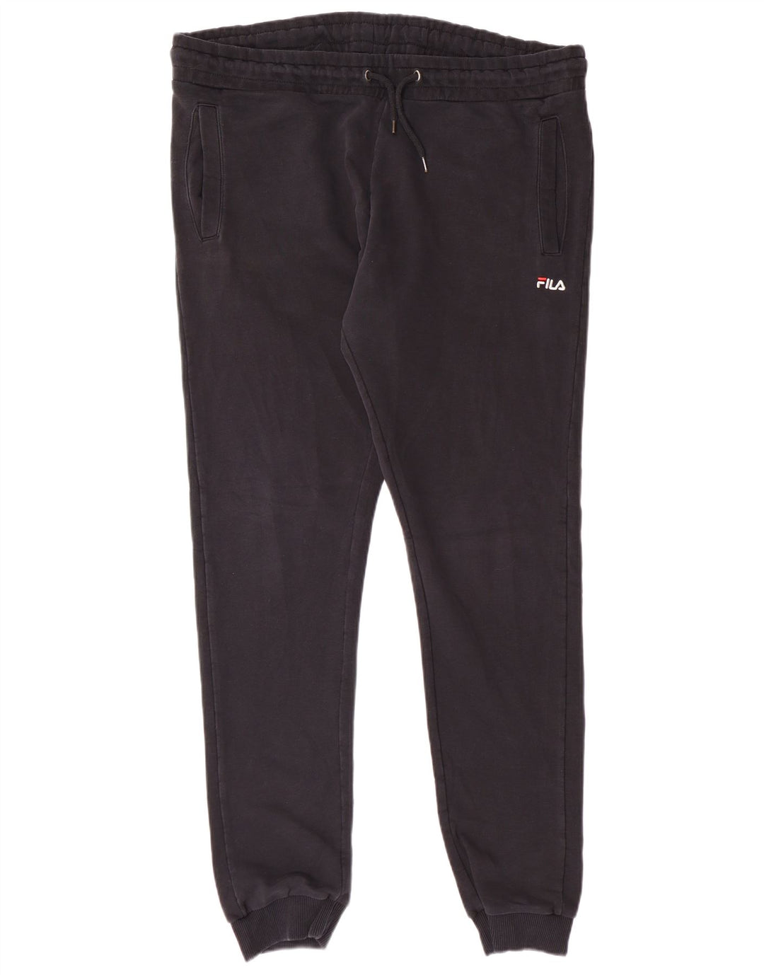FILA Mens Tracksuit Trousers Joggers XL Black
