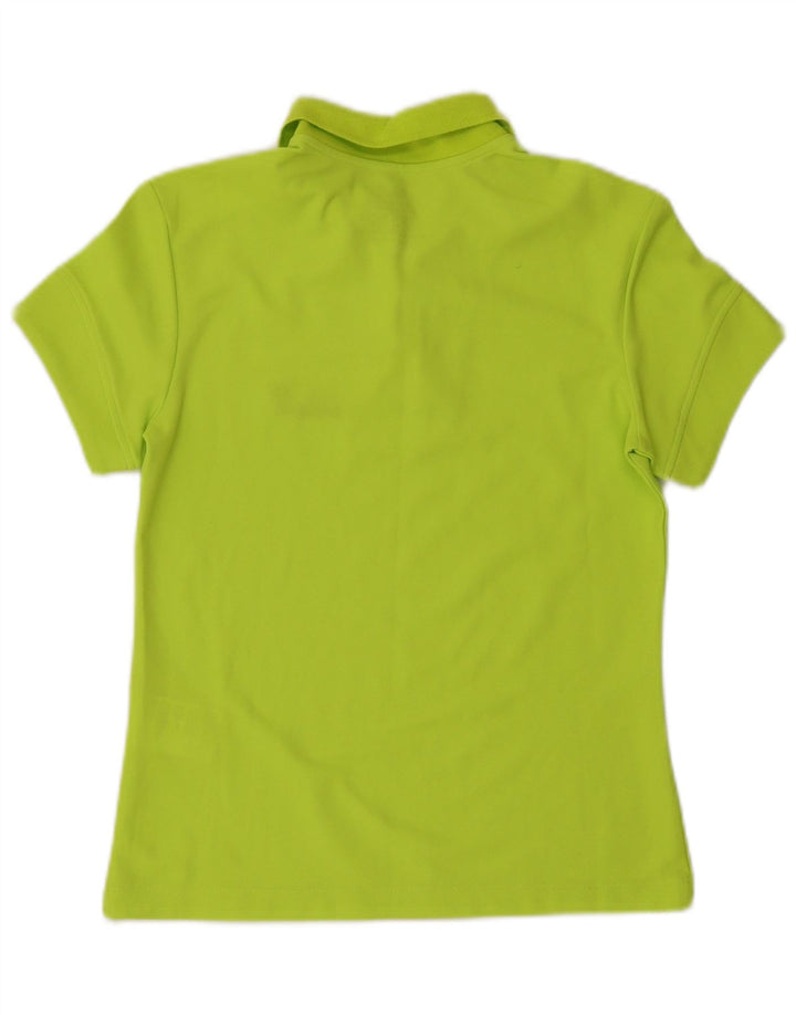 JACK WOLFSKIN Womens Polo Shirt UK 10 Small Green Polyester