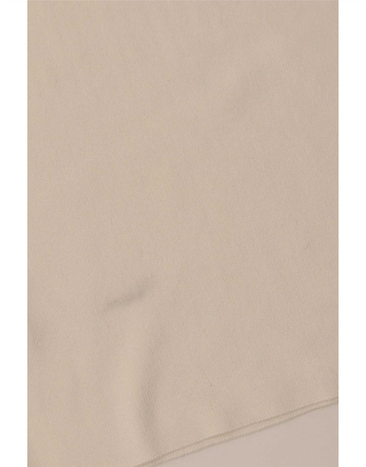 Topshop Womens Crop Halter Top UK 8 Small White Viscose