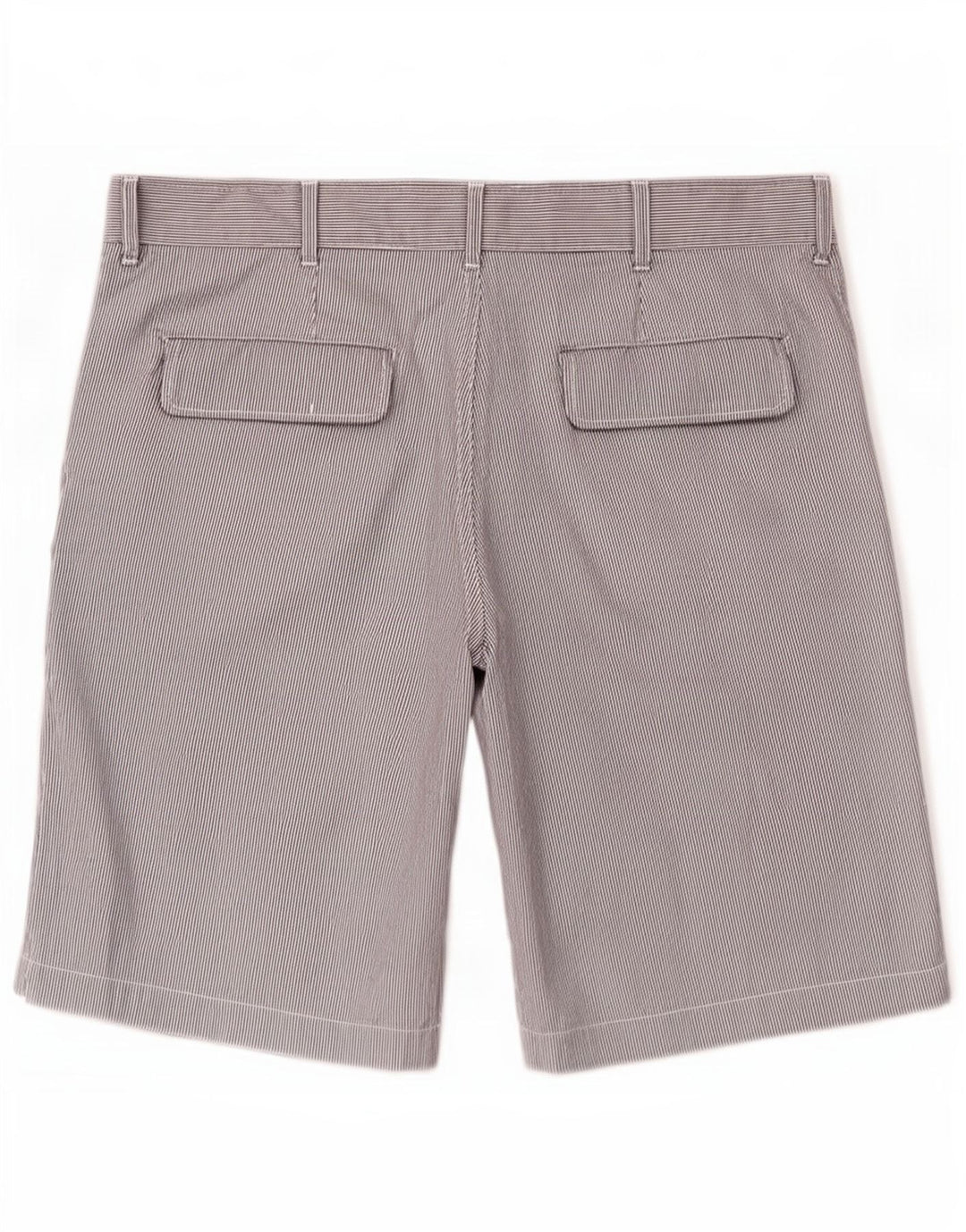 Benetton Mens Casual Shorts IT 48 Medium W38 Blue Striped