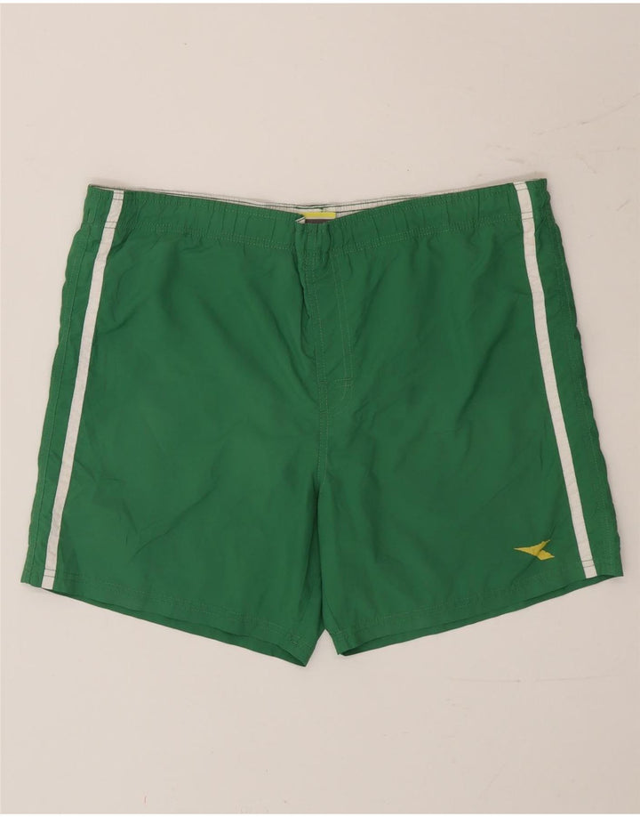 Diadora Mens Swimming Shorts 2XL Green Polyester