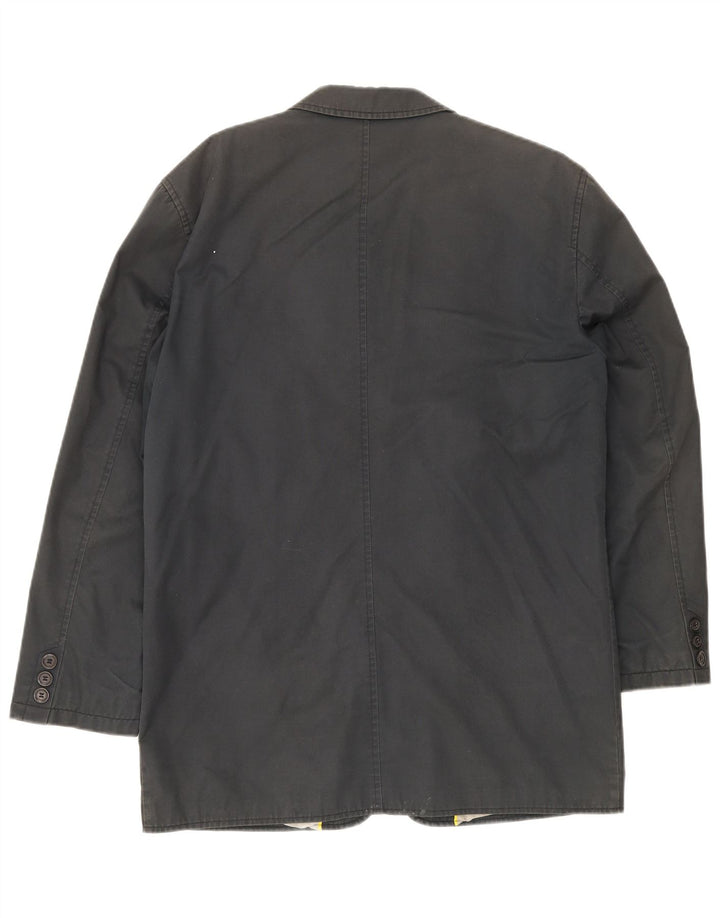Camel Active Mens 3 Button Blazer Jacket IT 50 Large Grey Cotton