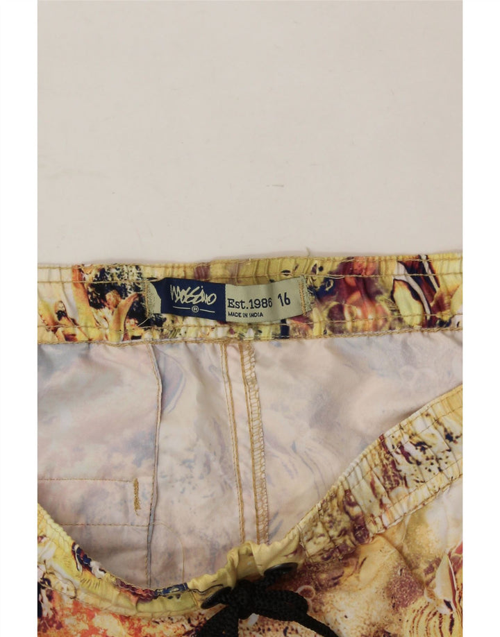MOSSIMO Boys Swimming Shorts 15-16 Years  Multicoloured Animal Print Vintage Mossimo and Second-Hand Mossimo from Messina Hembry 
