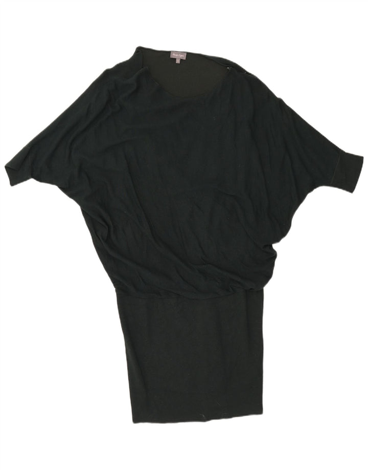 Phase Eight Womens Oversized Jumper Dress UK 12 Medium Green Viscose