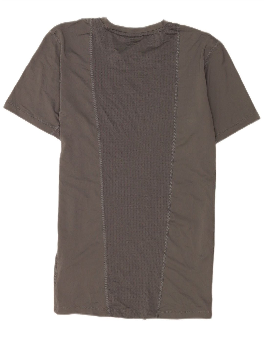 Adidas Mens T-Shirt Top Large Grey Polyester