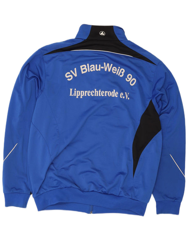 Jako Mens Graphic Tracksuit Top Jacket Medium Blue Colourblock Polyester