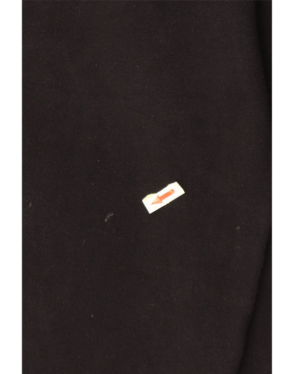 Adidas Mens Sweatshirt Jumper Medium Black Cotton