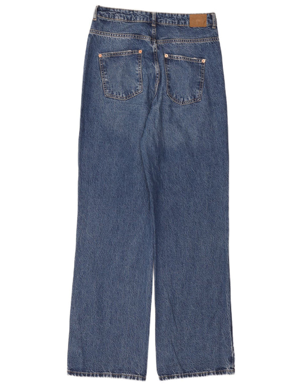 Zara Womens Straight Jeans EU 40 Medium W30 L33 Blue Cotton