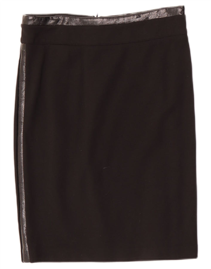 Guess Womens Straight Skirt Medium W28  Black Viscose