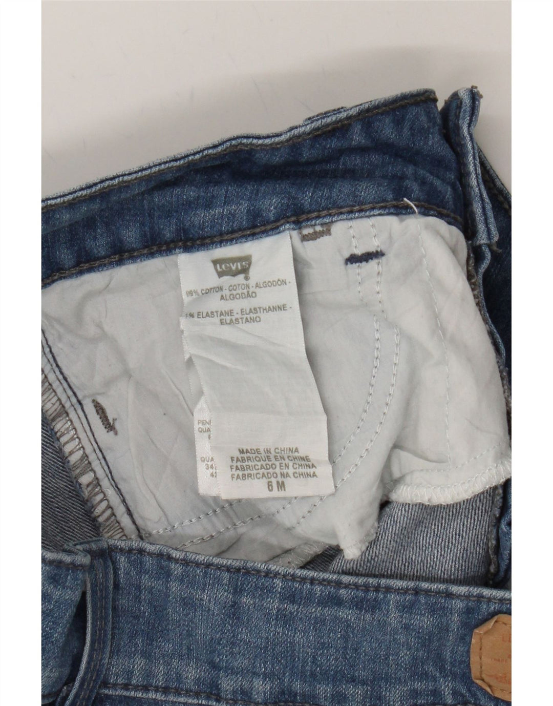 LEVI'S Womens Denim Shorts US 6 Medium W30 Blue Cotton Vintage Levi's and Second-Hand Levi's from Messina Hembry 