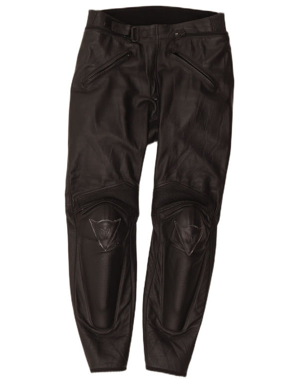 Dainese Mens Moto Racer Trousers IT 46 Small W32 L26 Black Motorcycle