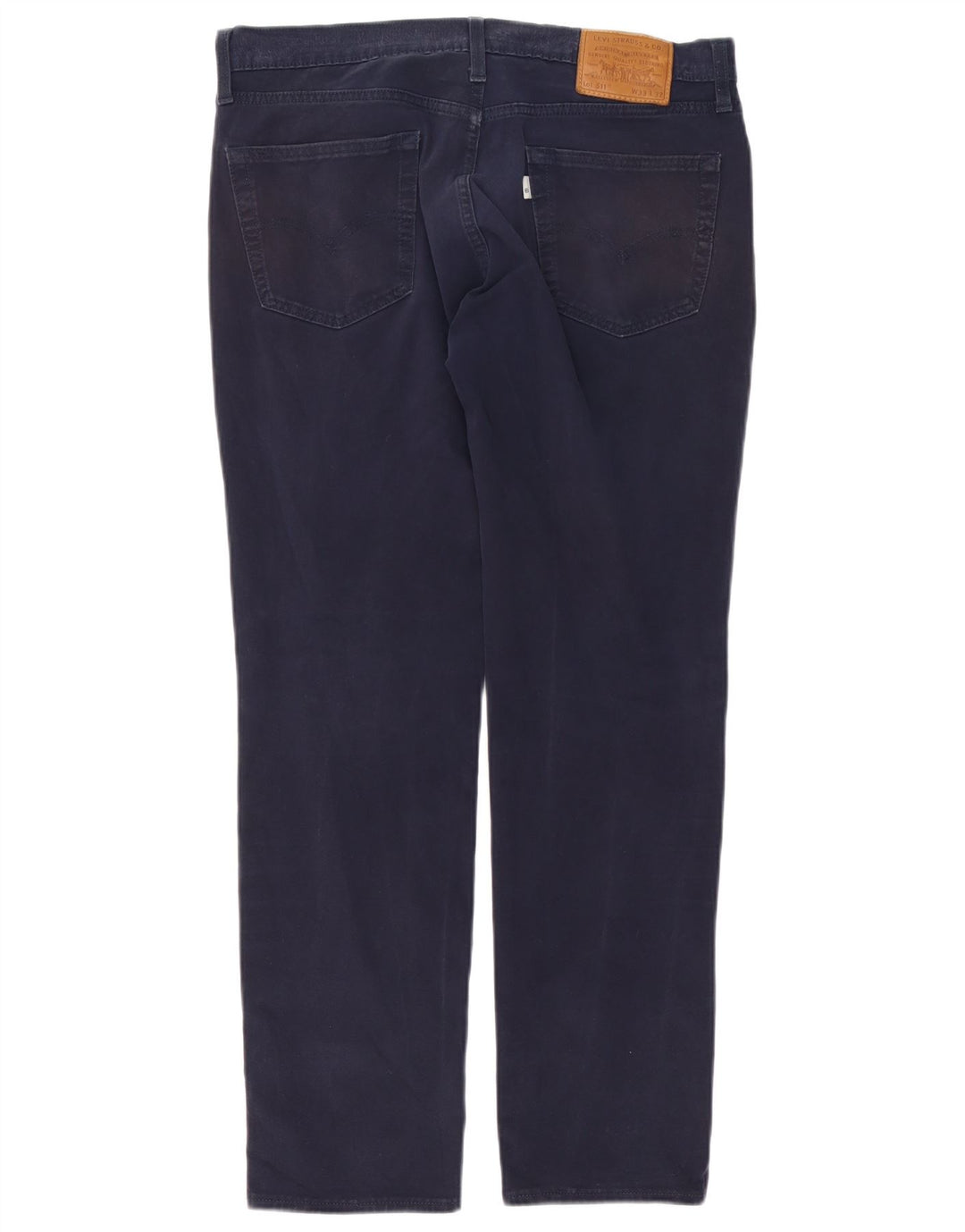 Levi's Mens 511 Regular Fit Slim Jeans W33 L29 Navy Blue Cotton