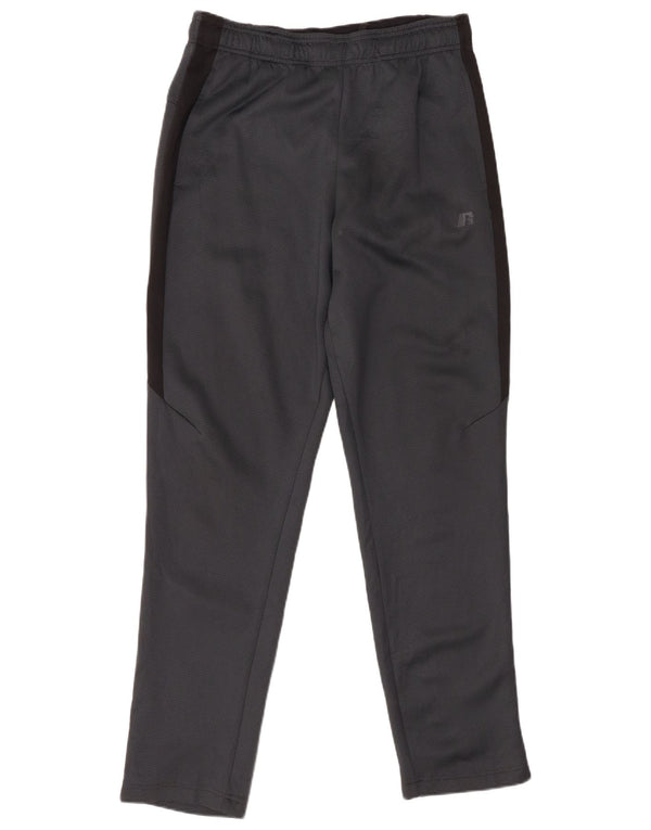 RUSSELL ATHLETIC Mens Dri-Power Tracksuit Trousers Medium  Grey
