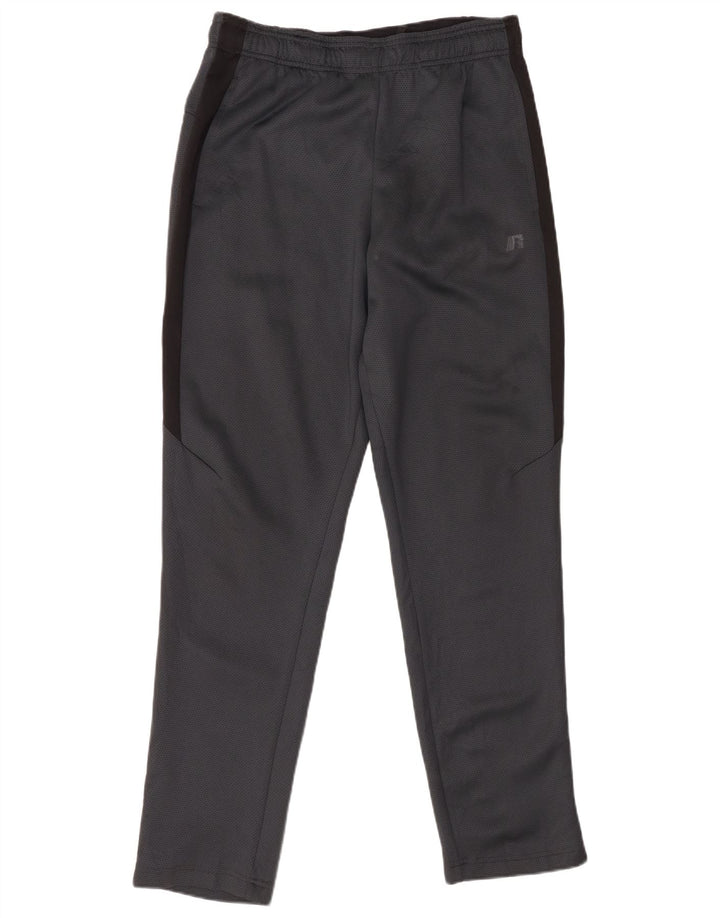 RUSSELL ATHLETIC Mens Dri-Power Tracksuit Trousers Medium  Grey