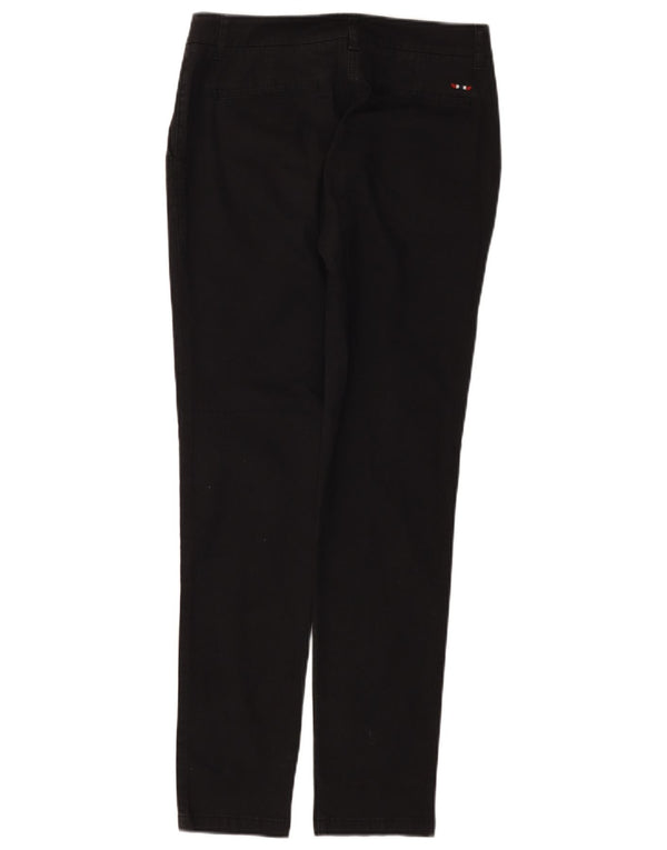 Napapijri Womens Geographic Chino Trousers UK 8 Small W29 L30 Black