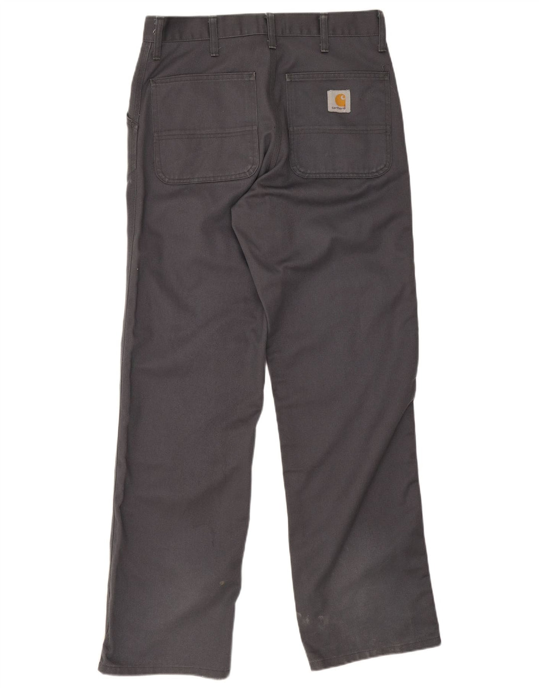 Carhartt Mens Straight Chino Trousers W30 L34 Grey Polyester