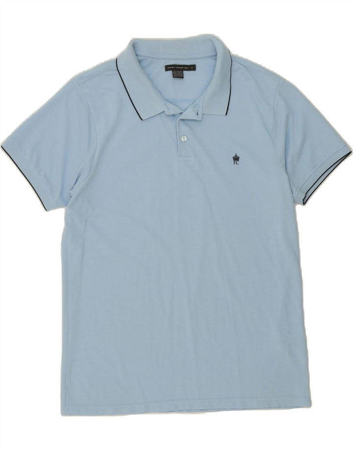 FRENCH CONNECTION Mens Polo Shirt XL Blue Cotton Vintage French Connection and Second-Hand French Connection from Messina Hembry 
