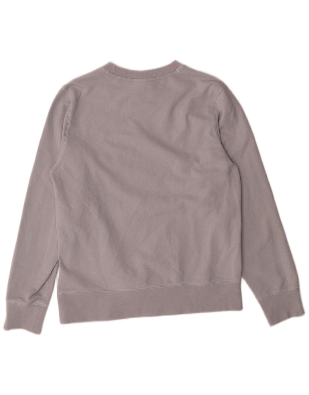 THE NORTH FACE Womens Sweatshirt Jumper UK 14 Medium Grey Cotton