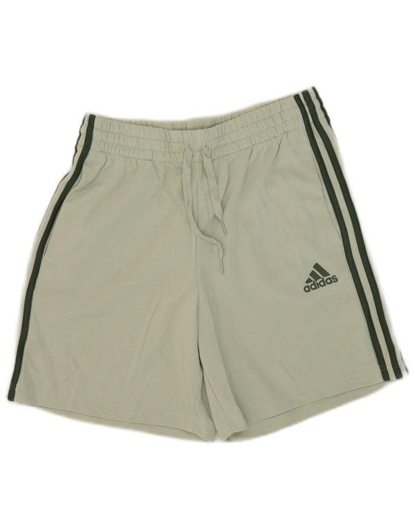 Adidas Mens Sport Shorts Medium  Green Cotton