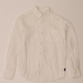 JECKERSON Boys Shirt 11-12 Years White Ramie Vintage Jeckerson and Second-Hand Jeckerson from Messina Hembry 