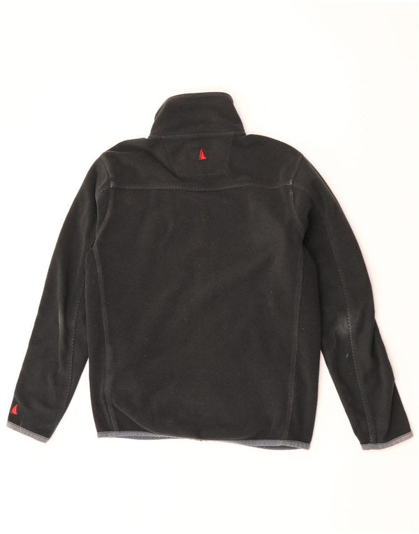 Musto Mens Fleece Jacket UK 36 Small Black Polyester