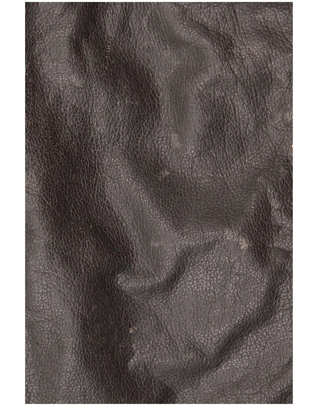 Yuppie Womens Crop Leather Biker Jacket EU 38 Medium Black Leather