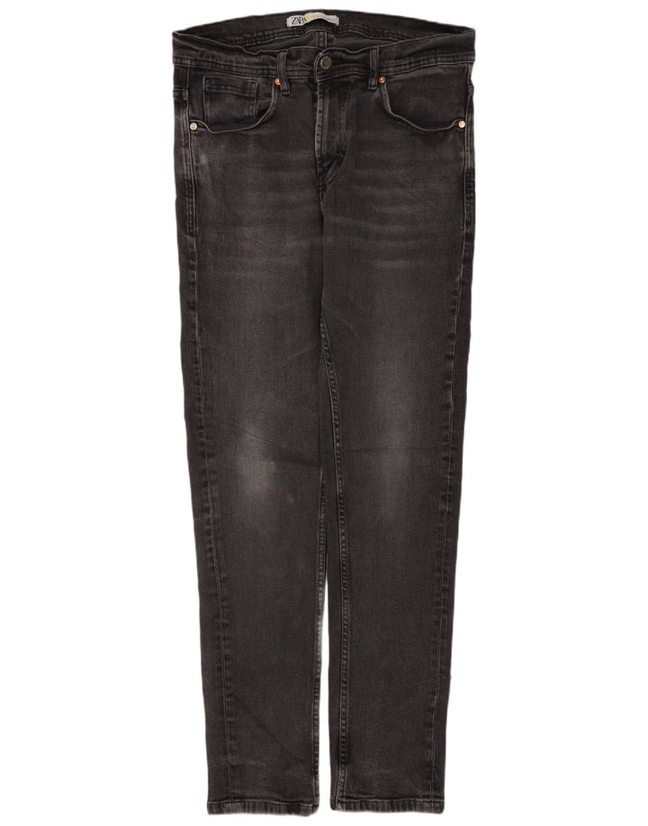 Zara Mens Slim Jeans W32 L30 Black