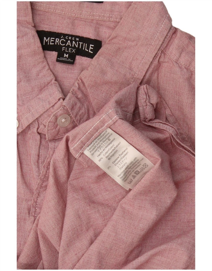 J. CREW Mens Mercantile Flex Shirt Medium Pink Cotton