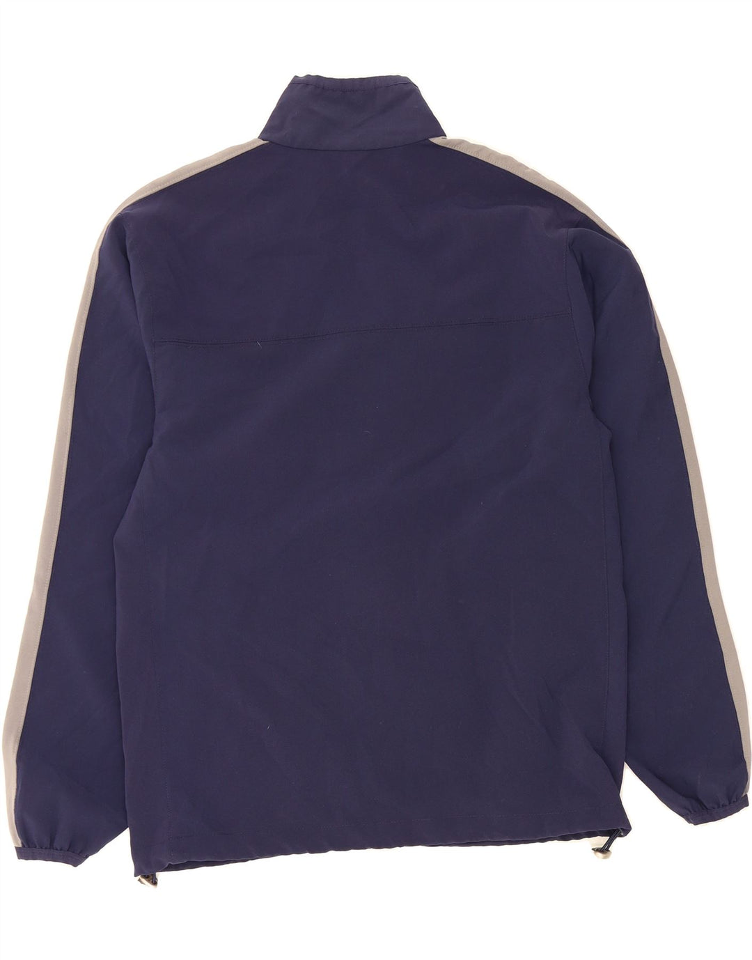 STARTER Mens Windbreaker Jacket UK 34/36 Small Navy Blue Colourblock Vintage Starter and Second-Hand Starter from Messina Hembry 