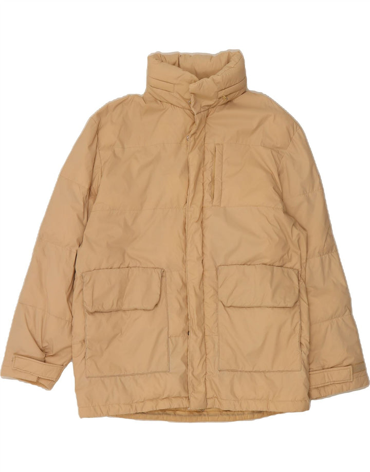 INVICTA Mens Padded Jacket UK 40 Large Beige Polyamide Vintage Invicta and Second-Hand Invicta from Messina Hembry 