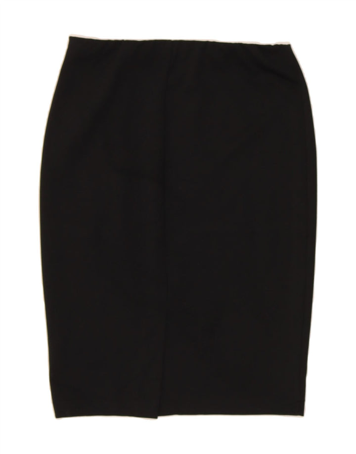 MOSSIMO Womens Pencil Skirt Medium W30  Black Polyester Vintage Mossimo and Second-Hand Mossimo from Messina Hembry 