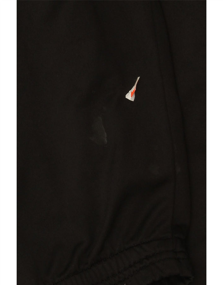 DIADORA Mens Graphic Tracksuit Top Jacket Size 40 Medium Black Polyester Vintage Diadora and Second-Hand Diadora from Messina Hembry 