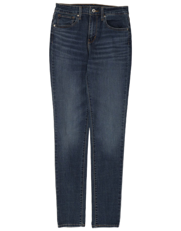 Levi's Womens Skinny Jeans W28 L32 Blue Cotton