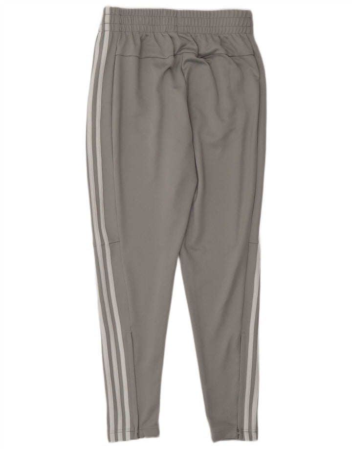 Adidas Womens Tracksuit Trousers UK 8/10 Small  Grey Polyester