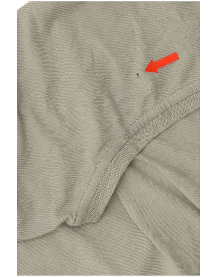 CALVIN KLEIN Mens T-Shirt Top Small Grey Cotton