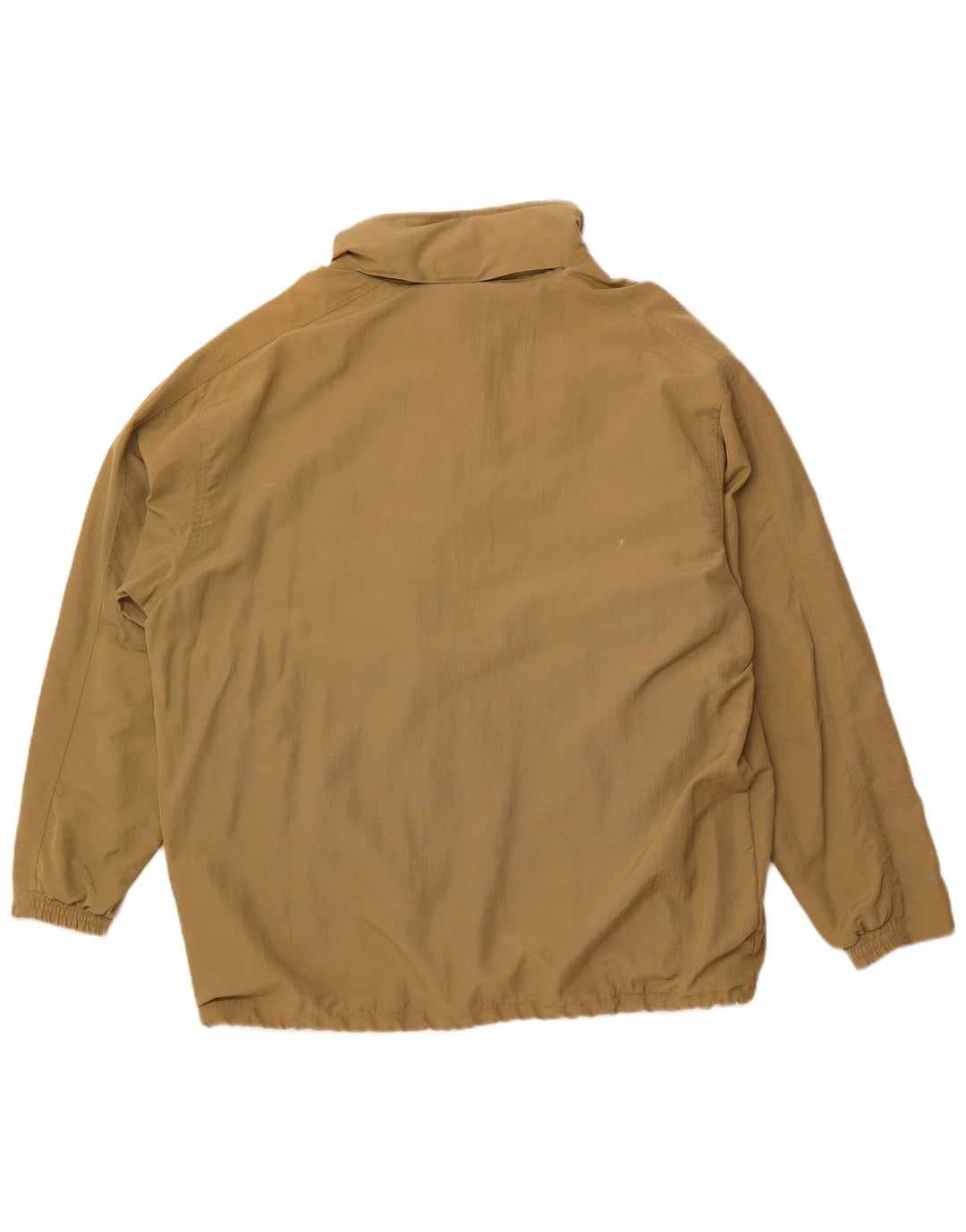 DIADORA Mens Rain Jacket UK 40 Large Khaki Polyamide