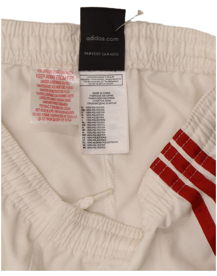 Adidas Boys Climacool Sport Shorts 9-10 Years White Polyester